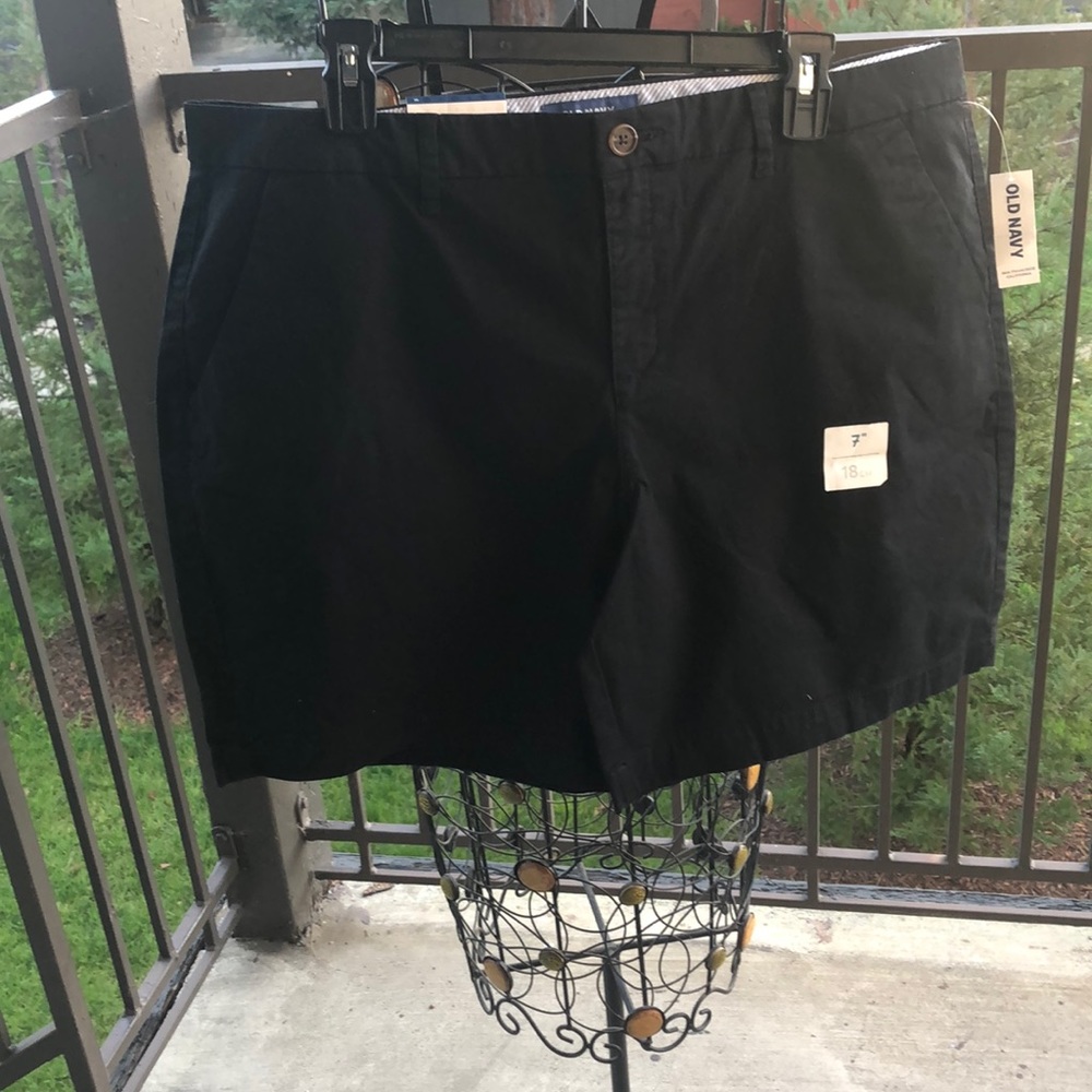 Black Shorts Size 16